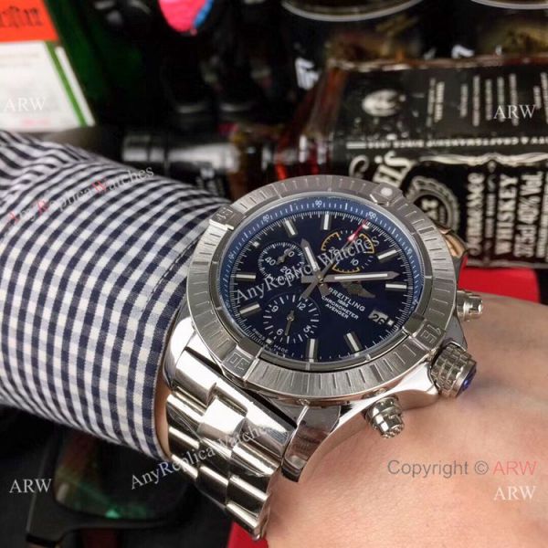 Copy Breitling Super Avenger II Chronograph Watch Blue Dial Copy Breitling Super Avenger II Chronograph Watch Blue Dial