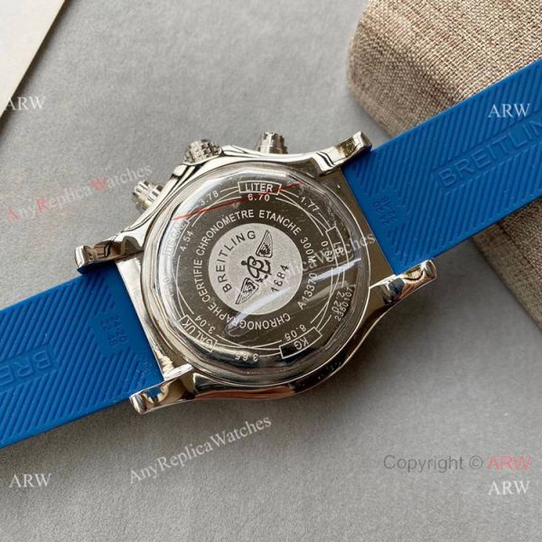 Copy Breitling Super Avenger II 45mm Watch Blue Rubber Strap Copy Breitling Super Avenger II 45mm Watch Blue Rubber Strap