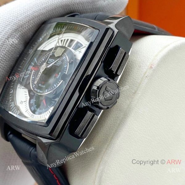 New Copy TAG Heuer Monaco Mikrograph Watch SS Black Dial New Copy TAG Heuer Monaco Mikrograph Watch SS Black Dial