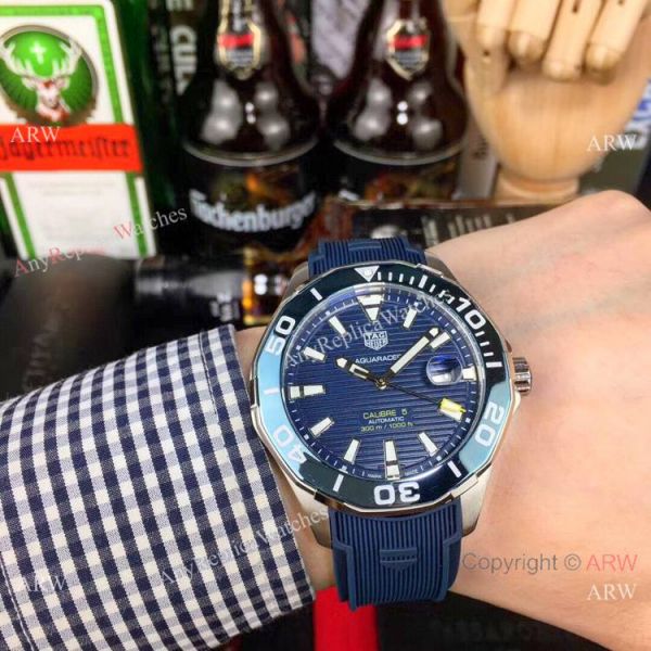 Copy Tag Heuer Aquaracer Calibre 5 Blue Ceramic Bezel Watches Copy Tag Heuer Aquaracer Calibre 5 Blue Ceramic Bezel Watches
