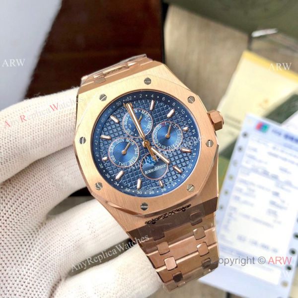 Audemars Piguet Royal Oak Perpetual Calendar Copy Watches Rose Gold Audemars Piguet Royal Oak Perpetual Calendar Copy Watches Rose Gold
