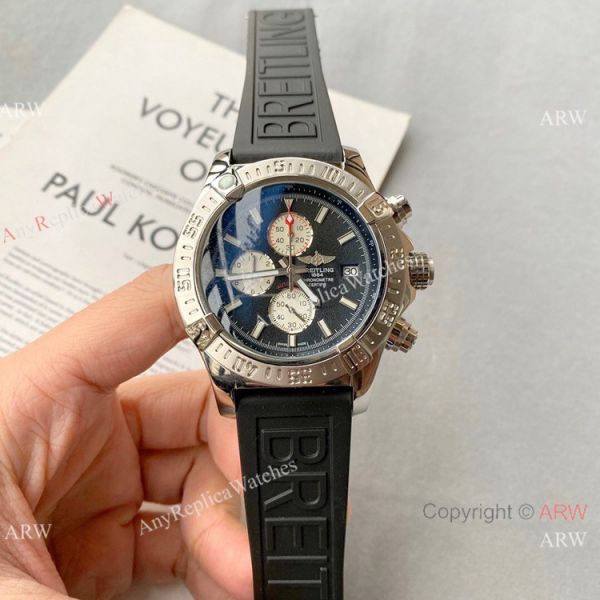 Copy Breitling Super Avenger II Black Chronograph Dial Watch Copy Breitling Super Avenger II Black Chronograph Dial Watch