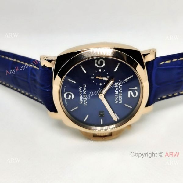 NEW! Luminor Marina PAM01112 Rose Gold Fake Panerai Watch NEW! Luminor Marina PAM01112 Rose Gold Fake Panerai Watch