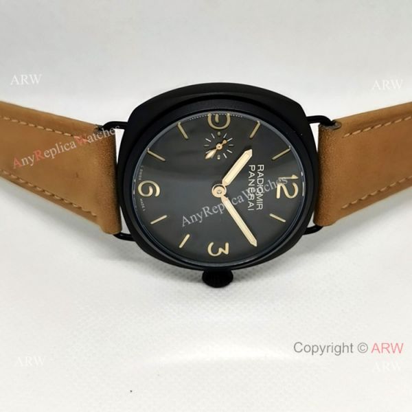 Copy Panerai Radiomir PAM00504 Black Case Watch P3000 Movement Copy Panerai Radiomir PAM00504 Black Case Watch P3000 Movement