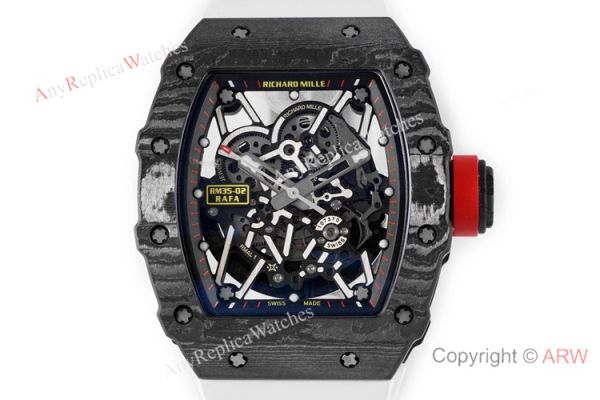 Swiss 1:1 Richard Mille Rafael Nadal RM35-02 Copy Watch NTPT Carbon Swiss 1:1 Richard Mille Rafael Nadal RM35-02 Copy Watch NTPT Carbon
