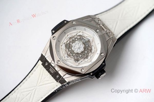NEW! Swiss HUB1213 Hublot Big Bang Sang Bleu Titanium Watch 45mm NEW! Swiss HUB1213 Hublot Big Bang Sang Bleu Titanium Watch 45mm