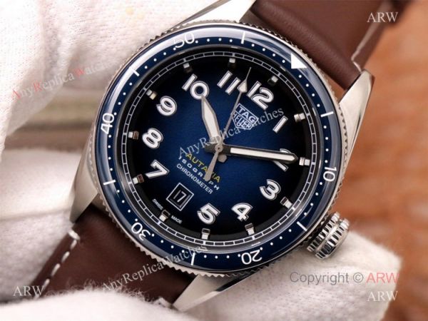 Swiss Replica Tag Heuer Autavia Isograph Automatic Watch With Dark Blue Dial Swiss Replica Tag Heuer Autavia Isograph Automatic Watch With Dark Blue Dial