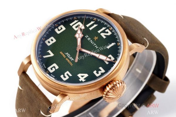 Swiss Grade Replica Zenith Pilot Type 20 Extra Special Watch Bronze Case Swiss Grade Replica Zenith Pilot Type 20 Extra Special Watch Bronze Case