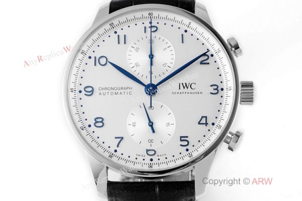 New! Swiss IWC Chronograph Portugieser White Dial Watch IWC Schaffhausen New! Swiss IWC Chronograph Portugieser White Dial Watch IWC Schaffhausen