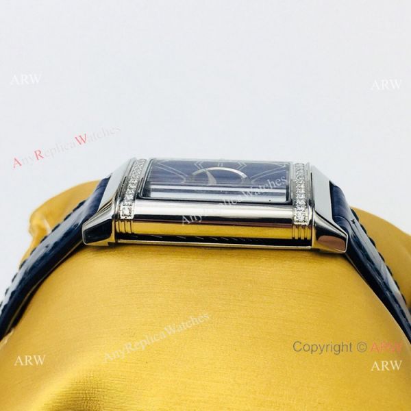 2020 Swiss Grade Jaeger-LeCoultre Reverso Duetto Watch Blue Diamond 2020 Swiss Grade Jaeger-LeCoultre Reverso Duetto Watch Blue Diamond