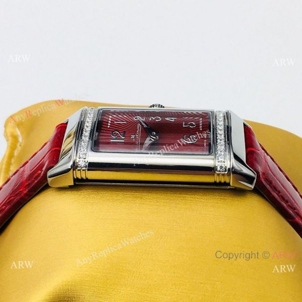 Swiss Copy Jaeger-LeCoultre Reverso One Duetto Ladies Watch Red and Silver Swiss Copy Jaeger-LeCoultre Reverso One Duetto Ladies Watch Red and Silver