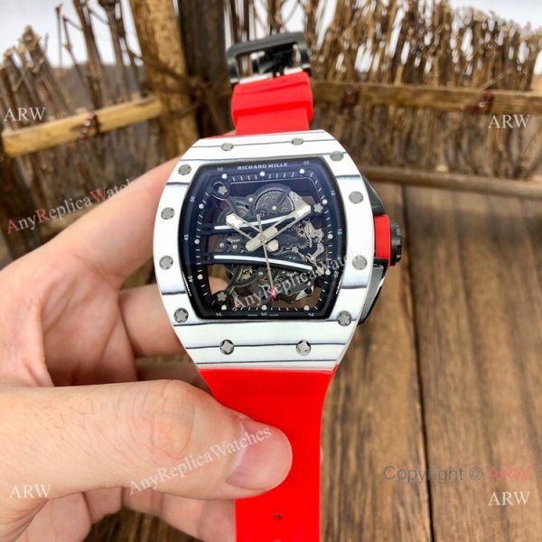 Swiss Quality Richard Mille RM61-01 Yohan Blake Replica Watch Carbon Skeleton Swiss Quality Richard Mille RM61-01 Yohan Blake Replica Watch Carbon Skeleton