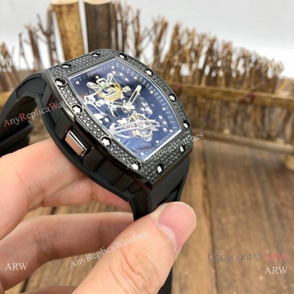 AAA Copy Richard Mille Bubba Watson RM38-01 Watch All Black Diamond AAA Copy Richard Mille Bubba Watson RM38-01 Watch All Black Diamond