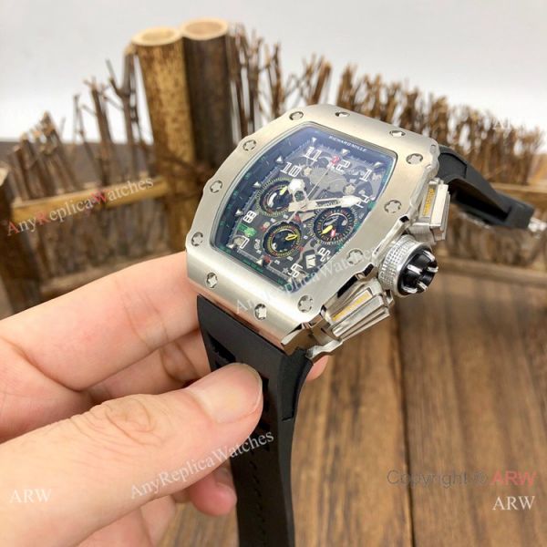 Japan Grade Copy Richard Mille RM11-03 SS Chronograph Watch Japan Grade Copy Richard Mille RM11-03 SS Chronograph Watch