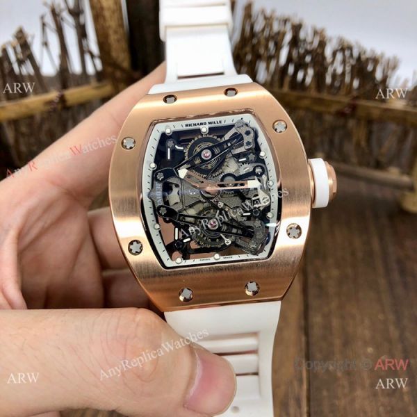 Best Replica Richard Mille RM038 Rose Gold Watches Men Size Best Replica Richard Mille RM038 Rose Gold Watches Men Size
