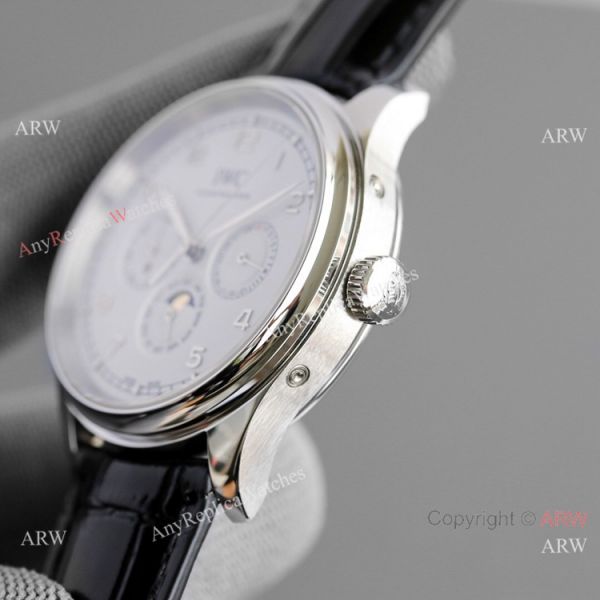 Swiss IWC Portugieser Perpetual Calendar Luxury Replica Watch Black and White Swiss IWC Portugieser Perpetual Calendar Luxury Replica Watch Black and White
