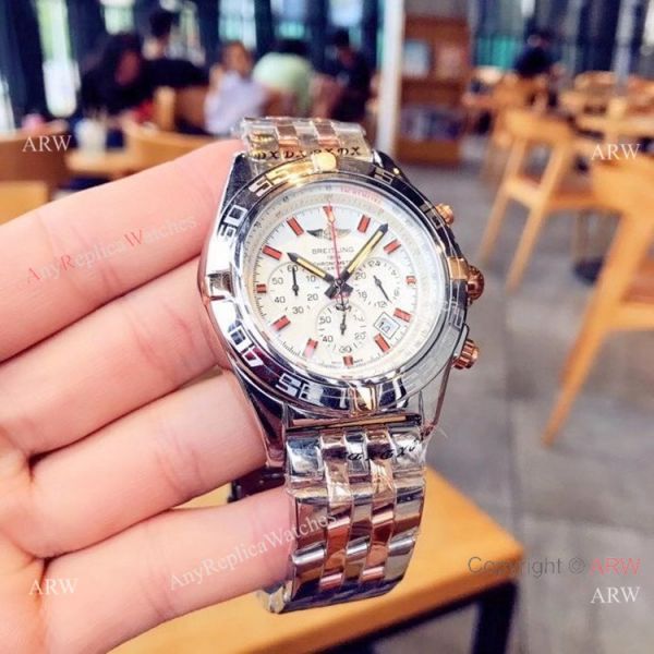 Breitling Chronomat B01 Watches Two Tone Rose Gold Breitling Chronomat B01 Watches Two Tone Rose Gold
