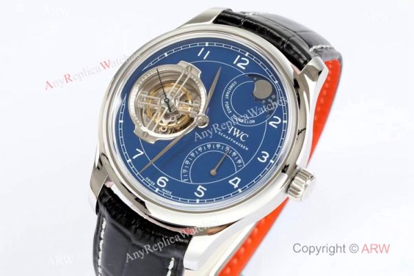 New! Swiss Replica IWC Portugieser Constant Force Tourbillon Watch Blue Dial New! Swiss Replica IWC Portugieser Constant Force Tourbillon Watch Blue Dial