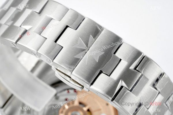 Grade 1A Vacheron Constantin Overseas Ultra-thin Replica Watch Rhodium Face Stainless Steel Grade 1A Vacheron Constantin Overseas Ultra-thin Replica Watch Rhodium Face Stainless Steel
