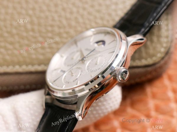NEW! Swiss Copy Jaeger-LeCoultre Master Ultra Thin Perpetual Watch SS White Dial NEW! Swiss Copy Jaeger-LeCoultre Master Ultra Thin Perpetual Watch SS White Dial