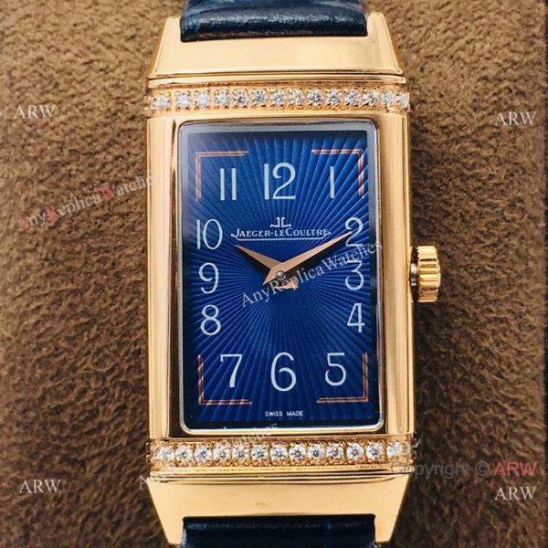 Swiss Replica Jaeger-LeCoultre Reverso One Sapphire Glass Watch 20mm Blue Dial Swiss Replica Jaeger-LeCoultre Reverso One Sapphire Glass Watch 20mm Blue Dial
