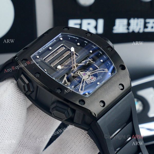 Sexy Richard Mille RM69 For Sale High Quality Replica Richard Mille All Black Men Watch Sexy Richard Mille RM69 For Sale High Quality Replica Richard Mille All Black Men Watch