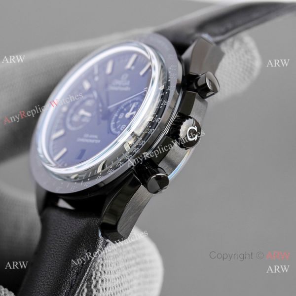 JH Omega Speedmaster Chronograph Swiss 9300 Watch Black Ceramic JH Omega Speedmaster Chronograph Swiss 9300 Watch Black Ceramic