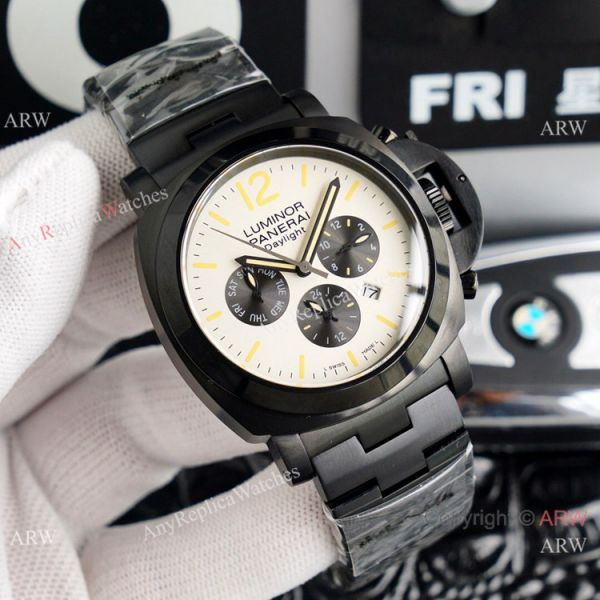 Highest Quality Panerai Luminor Daylight Stainless steel Watches Swiss 9100 Highest Quality Panerai Luminor Daylight Stainless steel Watches Swiss 9100