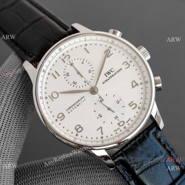 AAA Replica IWC Portuguese Chronograph Blue Dial Watches Swiss 7750 AAA Replica IWC Portuguese Chronograph Blue Dial Watches Swiss 7750
