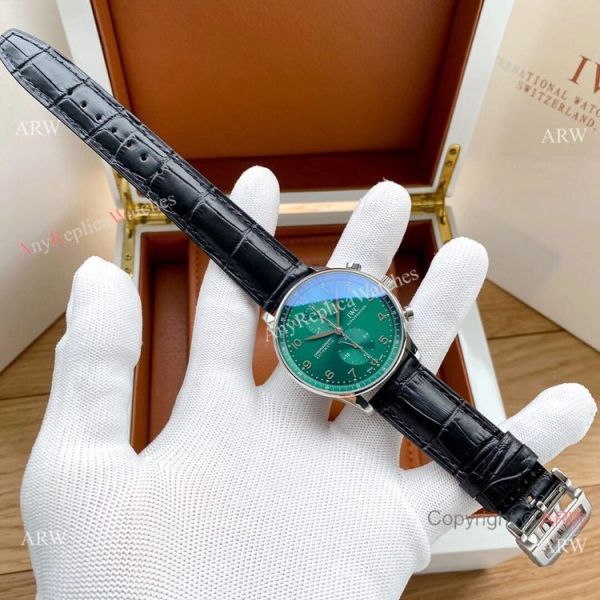 2020 New Copy IWC Portuguese Automatic Watch Green Dial 2020 New Copy IWC Portuguese Automatic Watch Green Dial