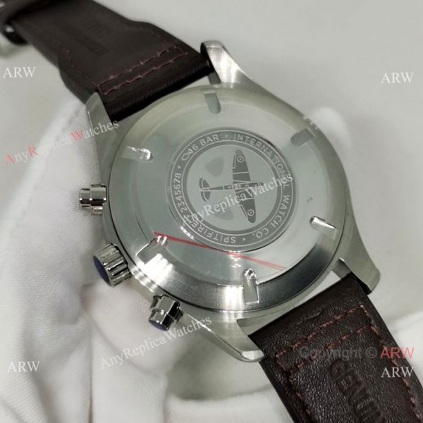 New Style IWC Big Pilot Spitfire Chronograph Watch Black Dial New Style IWC Big Pilot Spitfire Chronograph Watch Black Dial
