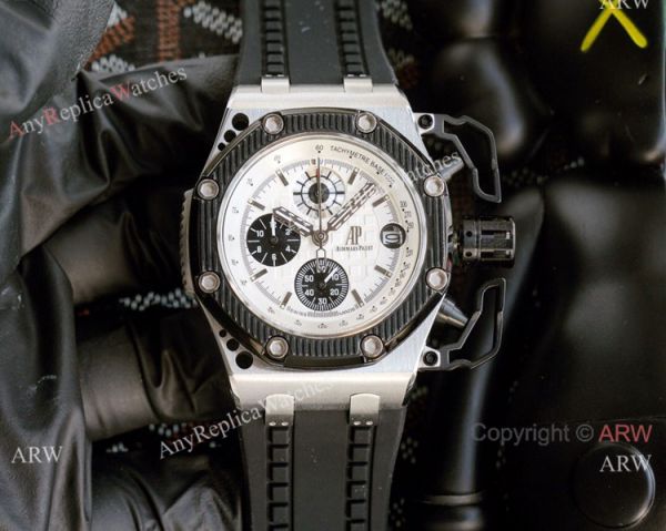 New Replica Audemars Piguet Royal Oak Offshore Survivor Watch Gray Face New Replica Audemars Piguet Royal Oak Offshore Survivor Watch Gray Face