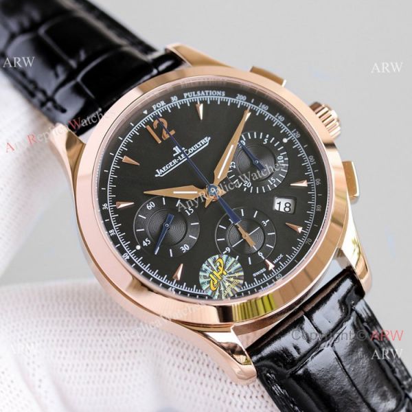 Swiss Copy Jaeger-LeCoultre Master Watch Rose Gold Chronograph Swiss Copy Jaeger-LeCoultre Master Watch Rose Gold Chronograph