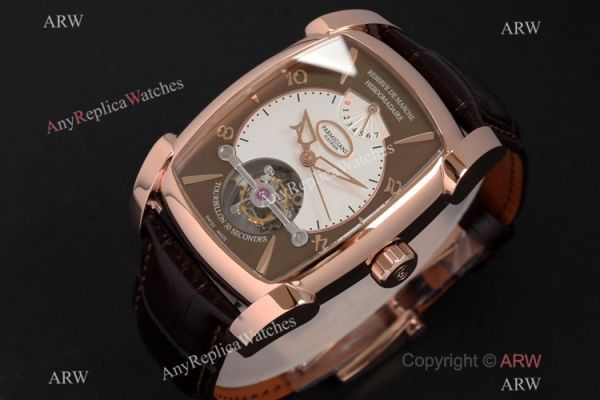 AAA Swiss Replica Parmigiani Fleurier Kalpagraphe Watch Rose Gold Tourbillon Dial AAA Swiss Replica Parmigiani Fleurier Kalpagraphe Watch Rose Gold Tourbillon Dial
