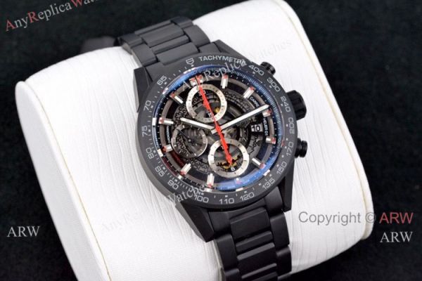 XF Swiss Grade TAG Heuer Carrera Heuer 01 Full Black Matt Ceramic Watch 2020 Newest XF Swiss Grade TAG Heuer Carrera Heuer 01 Full Black Matt Ceramic Watch 2020 Newest