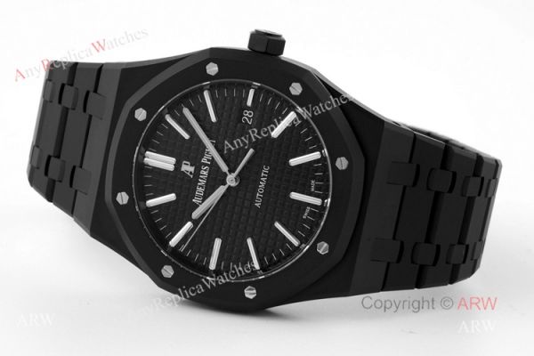 ZF Factory Audemars Piguet Royal Oak 41mm 15400 DLC Black Venom Swiss Replica Watches ZF Factory Audemars Piguet Royal Oak 41mm 15400 DLC Black Venom Swiss Replica Watches