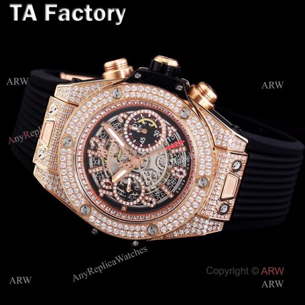 Hublot Diamond Watch Men Swiss Quality Replica Hublot Unico Big Bang Rose Gold Diamonds Hublot Diamond Watch Men Swiss Quality Replica Hublot Unico Big Bang Rose Gold Diamonds