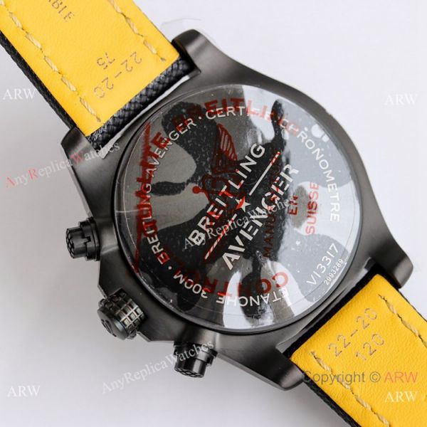 (GF) New Breitling Avenger Chronograph 45 Night Mission DLC Titanium Watch Asia 7750 Replica (GF) New Breitling Avenger Chronograph 45 Night Mission DLC Titanium Watch Asia 7750 Replica