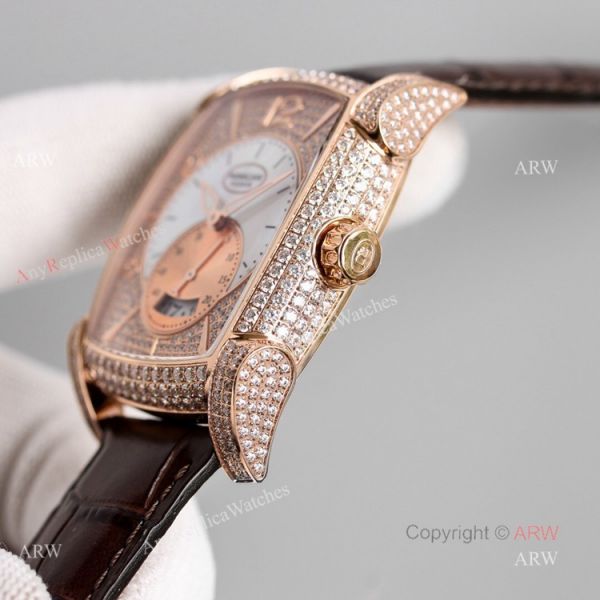 New Parmigiani Fleurier KALPA Rose Gold Diamond Watches Replica For Men New Parmigiani Fleurier KALPA Rose Gold Diamond Watches Replica For Men