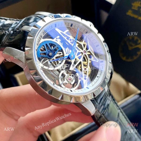 New Replica Roger Dubuis Excalibur 46 Hollow Watch White Inner New Replica Roger Dubuis Excalibur 46 Hollow Watch White Inner