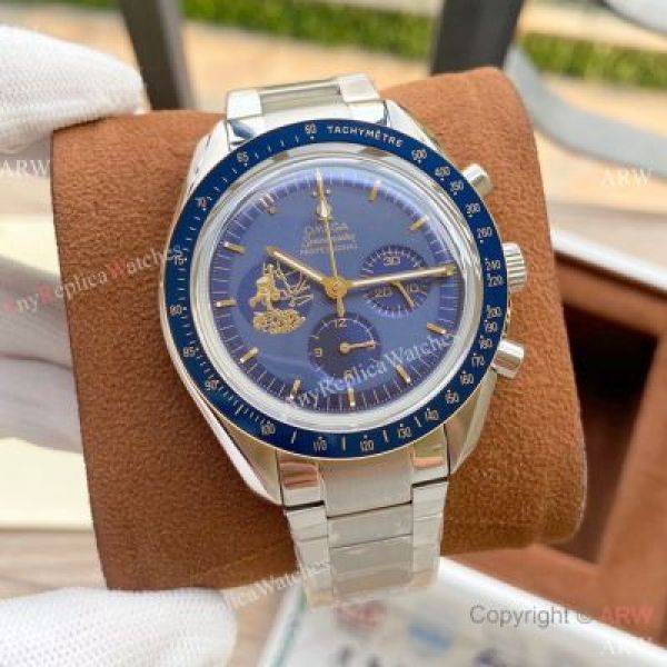 New Style Copy Omega Speedmaster Apollo 11Watch Black Dial New Style Copy Omega Speedmaster Apollo 11Watch Black Dial
