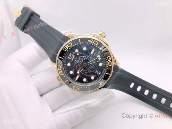 Copy Omega James Bond Limited Edition Seamaster 300m Watch Yellow Gold 42mm Copy Omega James Bond Limited Edition Seamaster 300m Watch Yellow Gold 42mm