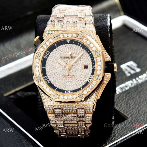 Clone Audemars Piguet Iced Out Full Diamond Watches Stainless Steel Clone Audemars Piguet Iced Out Full Diamond Watches Stainless Steel