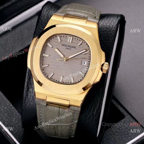 Best Copy Patek Philippe Nautilus 40mm Watches Gold and Black Best Copy Patek Philippe Nautilus 40mm Watches Gold and Black