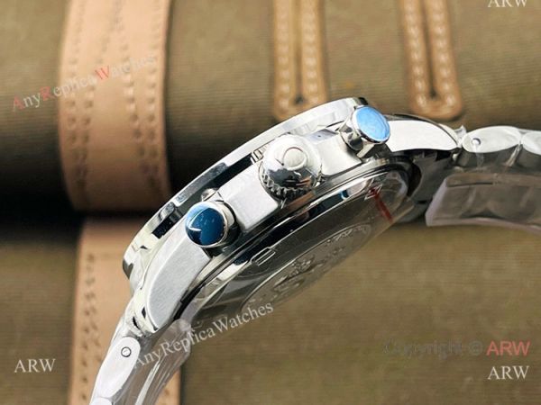 TW Factory Omega Speedmaster 7750 Chronograph Watch Stainless Steel Blue Dial TW Factory Omega Speedmaster 7750 Chronograph Watch Stainless Steel Blue Dial