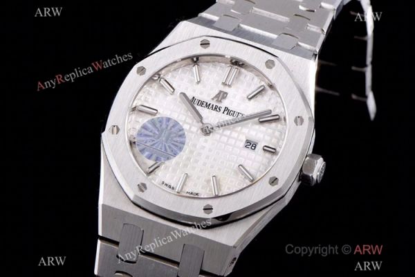JF Audemars Piguet Lady Royal Oak 67650 Silver Dial Watch Swiss Quartz JF Audemars Piguet Lady Royal Oak 67650 Silver Dial Watch Swiss Quartz