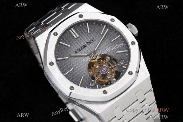 R8 Factory Audemars Piguet Royal Oak Swiss Tourbillon Watch Gray Gradient Face 41mm R8 Factory Audemars Piguet Royal Oak Swiss Tourbillon Watch Gray Gradient Face 41mm