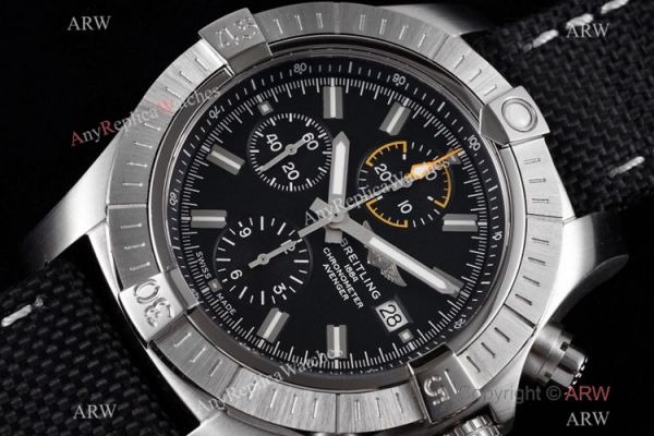 Swiss Grade Breitling Avenger Black Dial Watch Swiss 7750 Movement Swiss Grade Breitling Avenger Black Dial Watch Swiss 7750 Movement