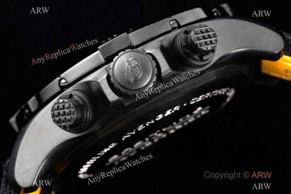 Swiss Grade Clone Breitling Super Avenger II 7750 Watch All Black Swiss Grade Clone Breitling Super Avenger II 7750 Watch All Black