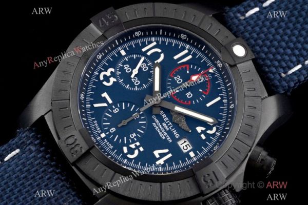 Swiss Copy Breitling Super Avenger II 7750 Black and Blue Dial Watch 2021 New! Swiss Copy Breitling Super Avenger II 7750 Black and Blue Dial Watch 2021 New!